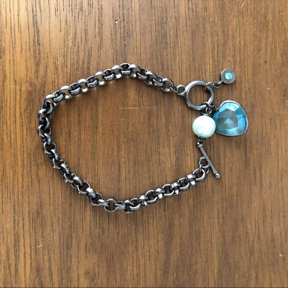 Blue bracelet